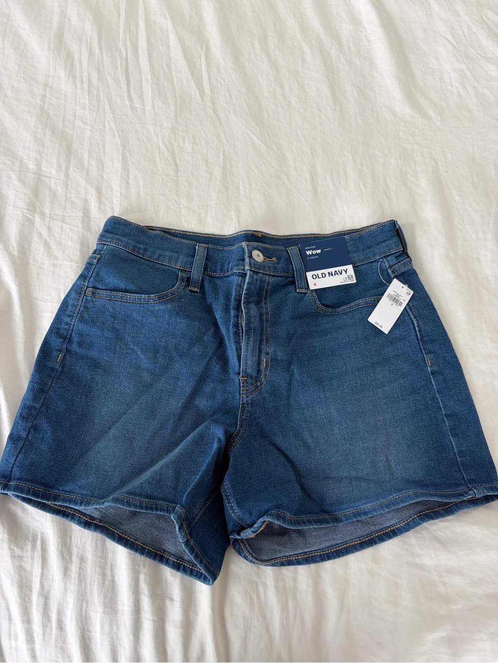 Old Navy Women's Dark Blue Denim Shorts